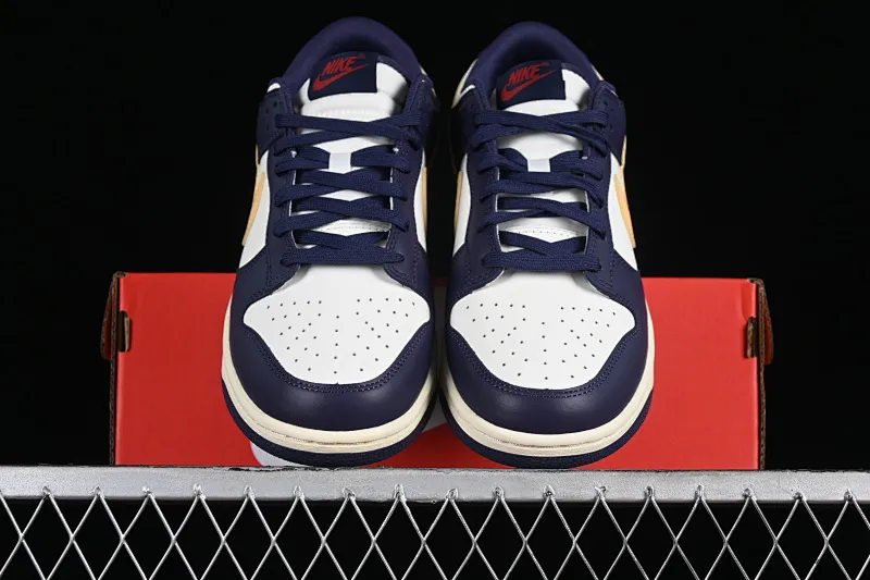 All Categories Nk SB Dunk Series Nk SB Dunk Low Low-top Casual Shoes Foreign Trade Version Nk Dunk Low Retro "Navy Blue" Purple Gold White SB Low-top Casual Shoes FV8106-181